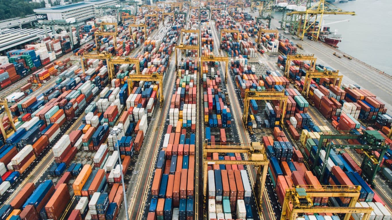Container yard